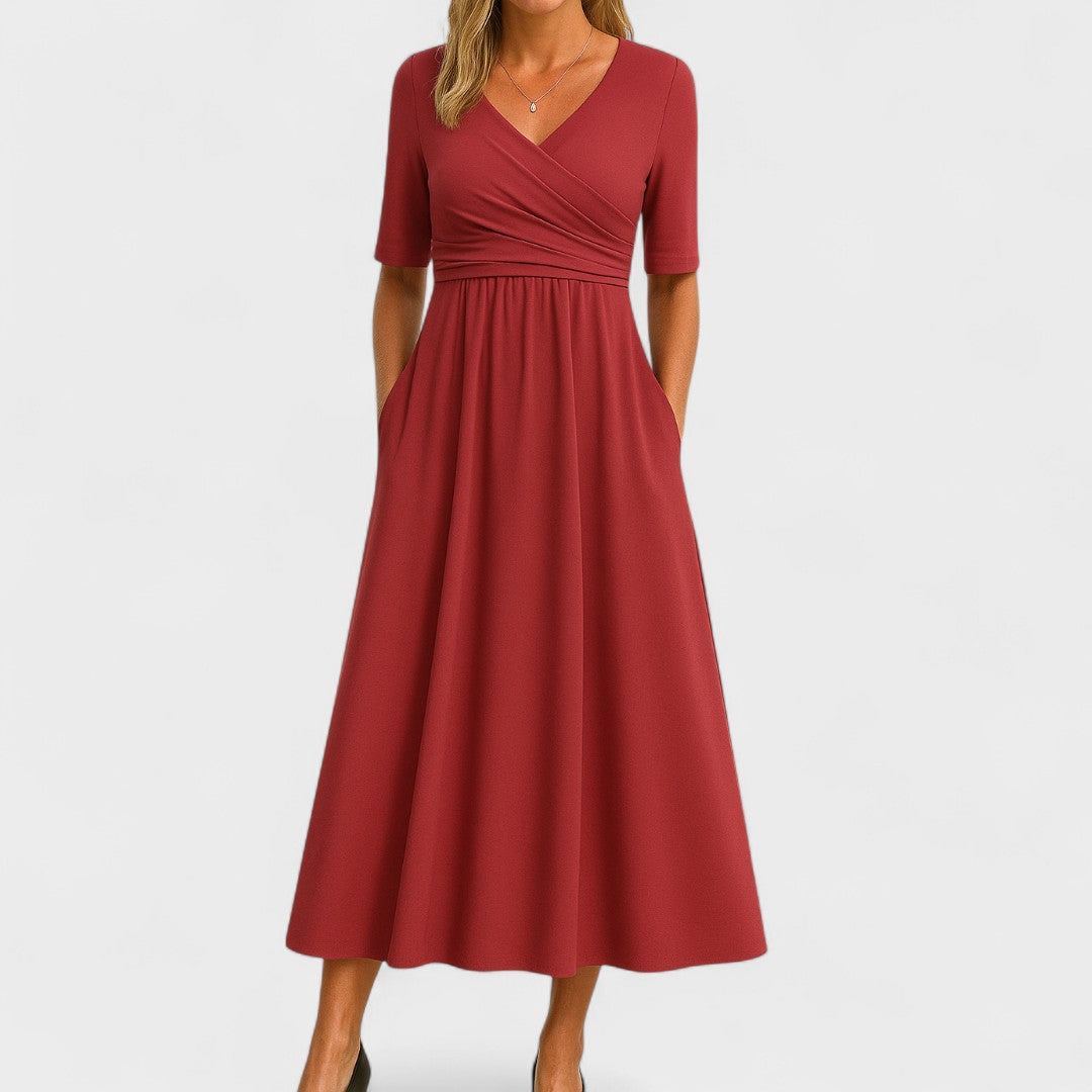 Ida | Elegantne Midi Kleid
