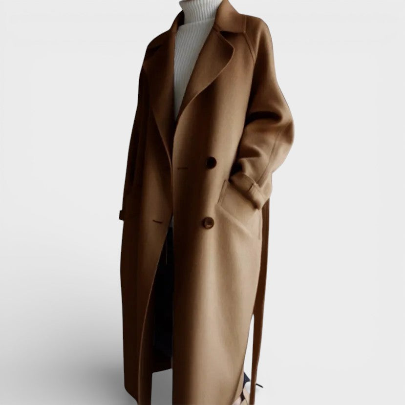 Valentina™ | Elegantne pikk talvemantel
