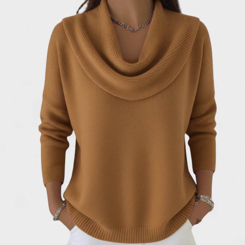 Elisa™ | elegantse kaelusega kampsun