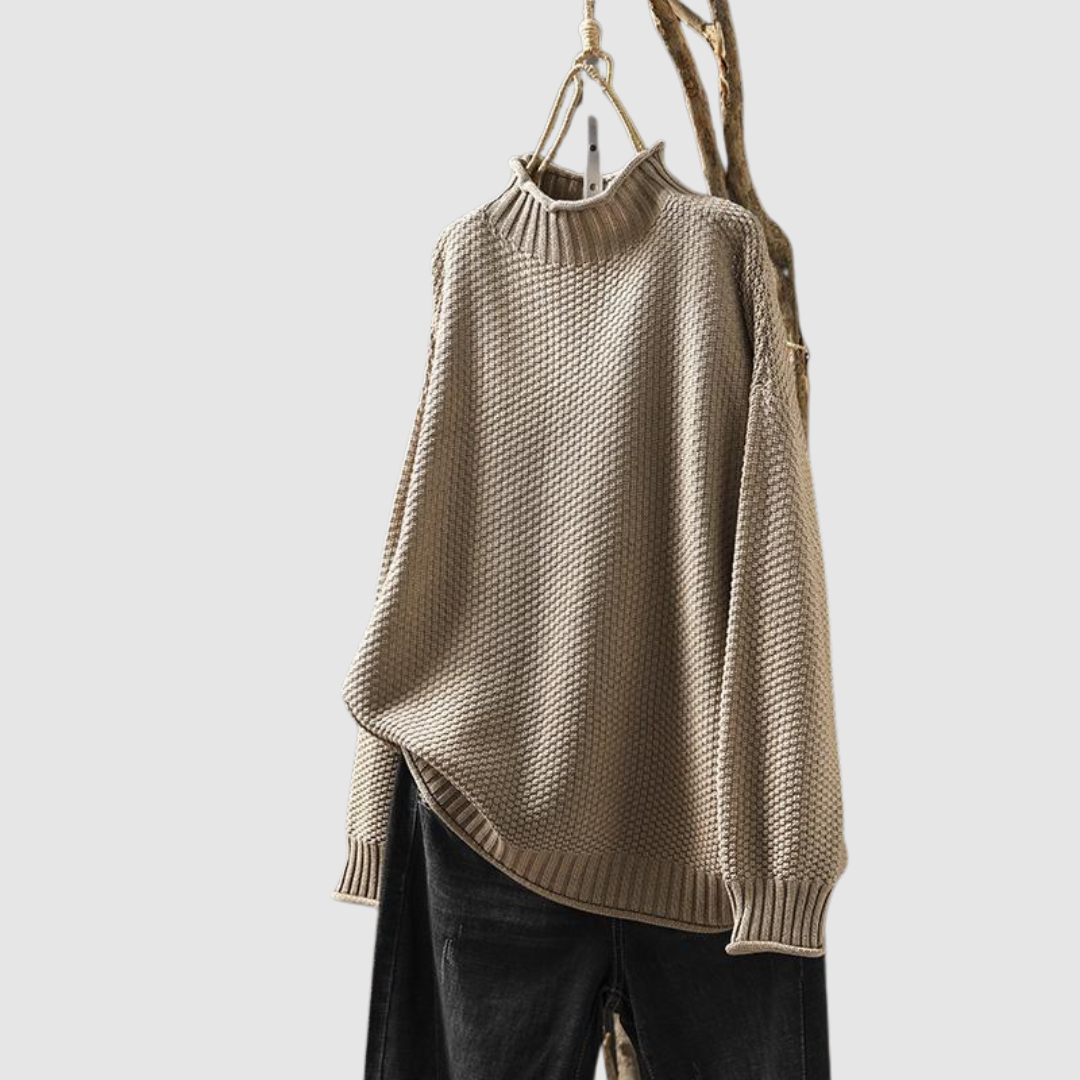 Araceli™ | Elegantne kootud jersi