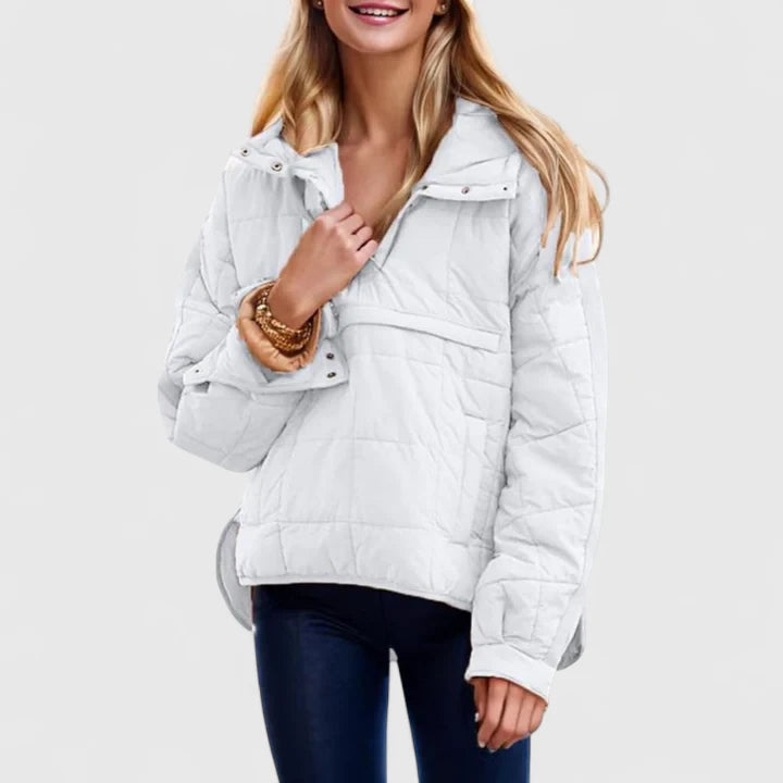 Maribel™ | oversize-jakk kapuutsiga