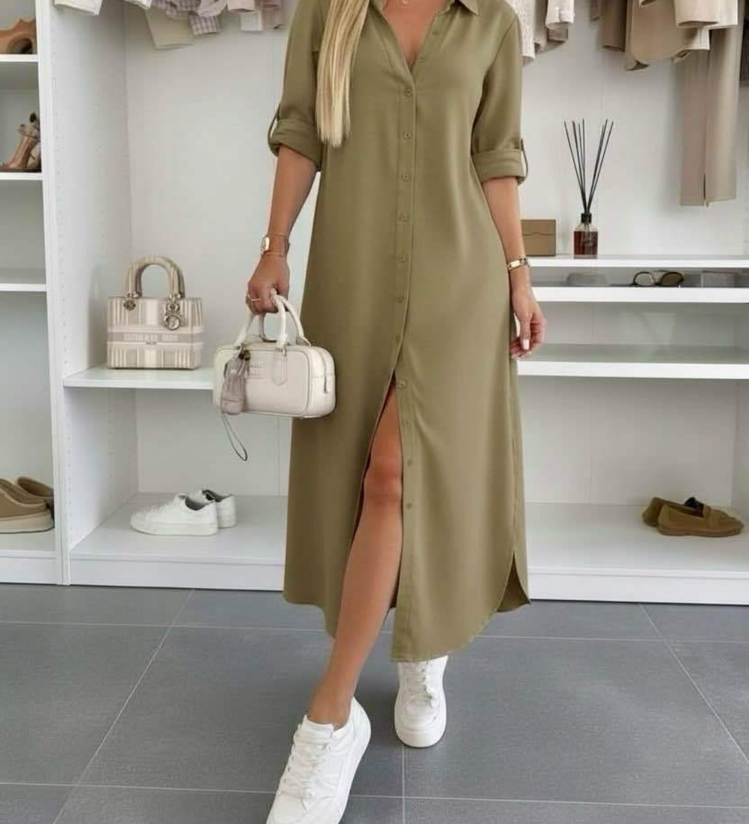 Lenna - Minimalistlik kleit modernse siluetiga