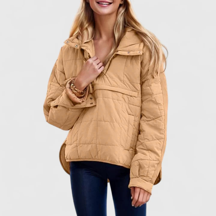 Maribel™ | oversize-jakk kapuutsiga