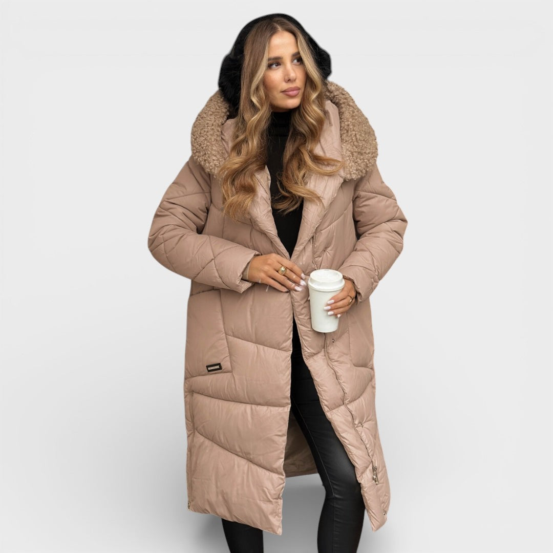 Emilia™ | Talvine vooderdatud mantel