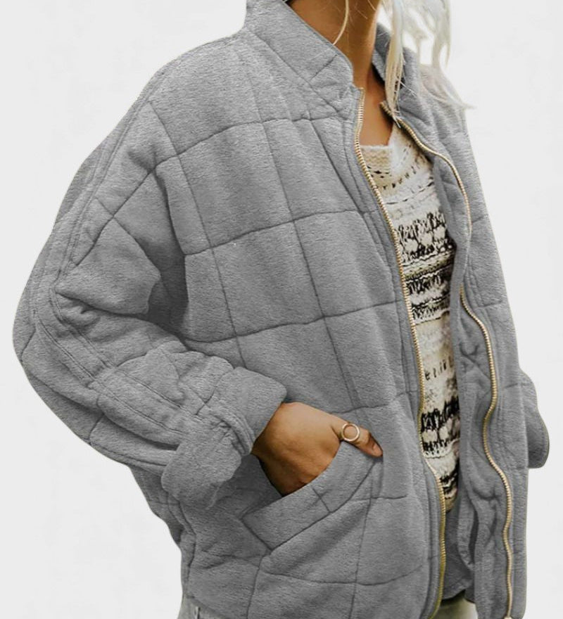Zaira™ | Vooderdatud oversize mantel, elegantne