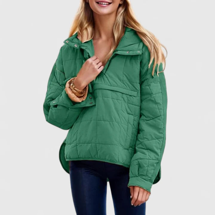 Maribel™ | oversize-jakk kapuutsiga