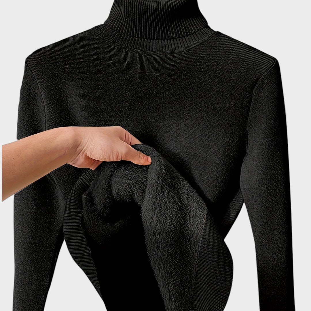 Ana™ | pehme kõrge kaelusega kampsun