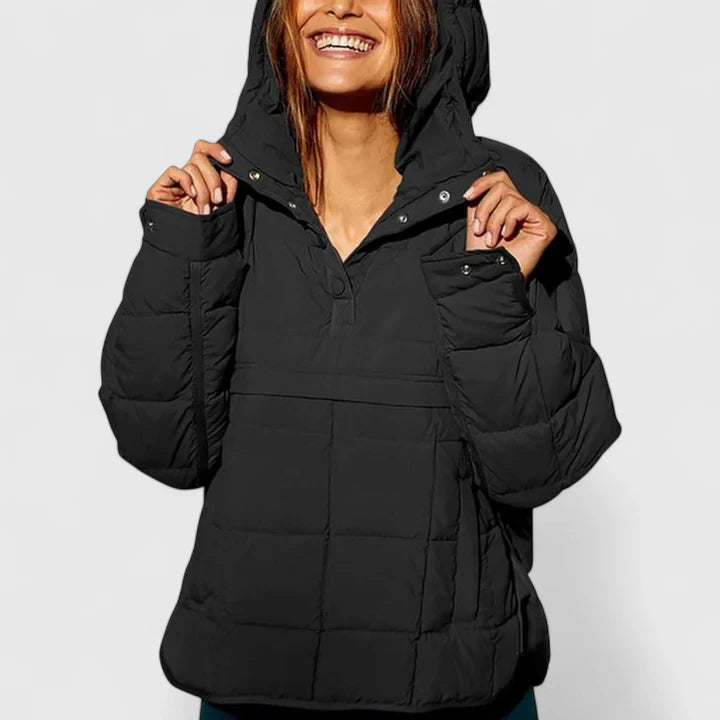Maribel™ | oversize-jakk kapuutsiga