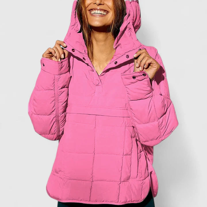 Maribel™ | oversize-jakk kapuutsiga