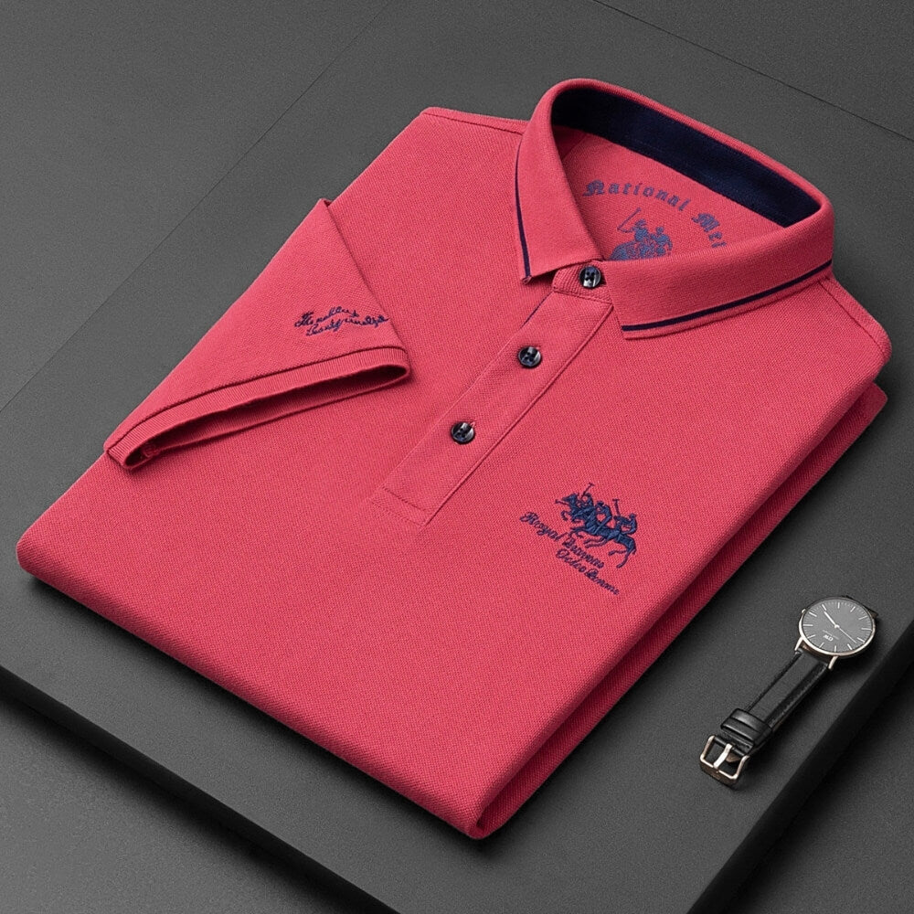 Fabian™ | Moodne kratka polo särk meestele