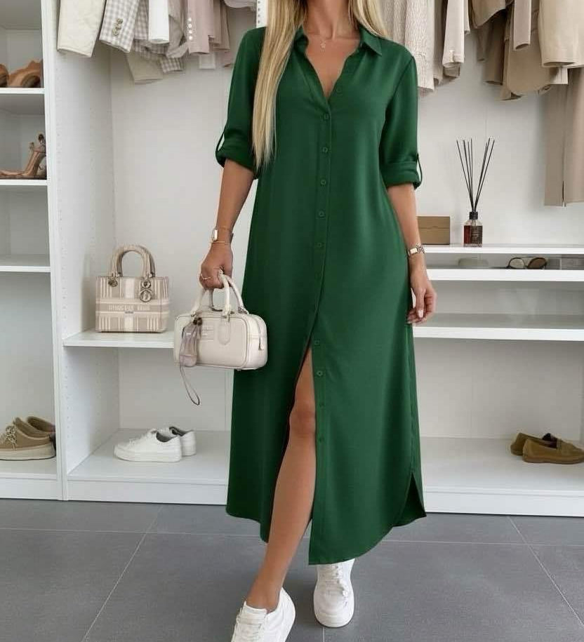 Lenna - Minimalistlik kleit modernse siluetiga