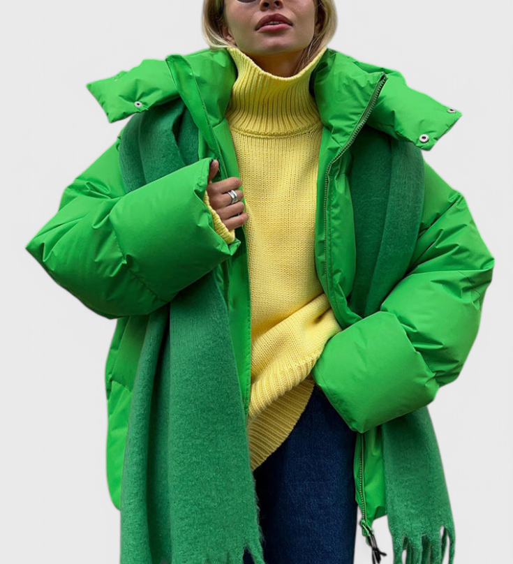 Emy™ | Elegantne puffer-jakk