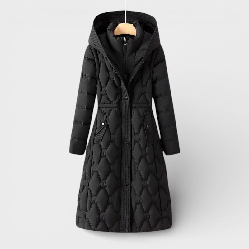 Patricia™ | Elegantne pikk kapuutsiga mantel