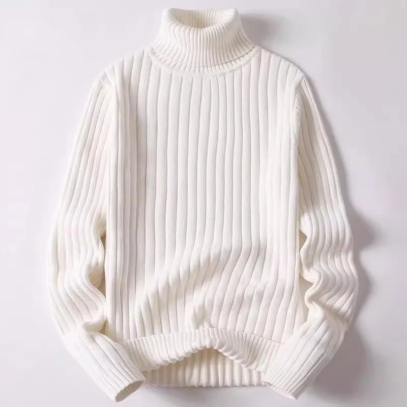 Erik | Meeste pullover soonilise mustriga ja kõrge kraega