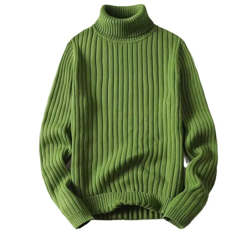 Erik | Meeste pullover soonilise mustriga ja kõrge kraega