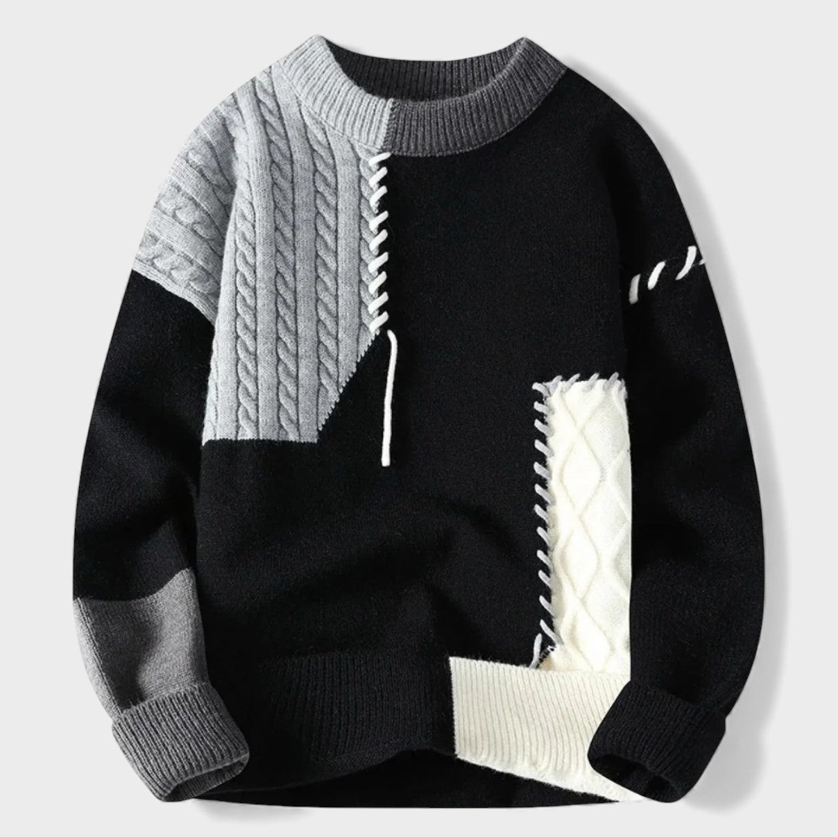 Maela™ | käsitsi kootud patchwork-kampsun
