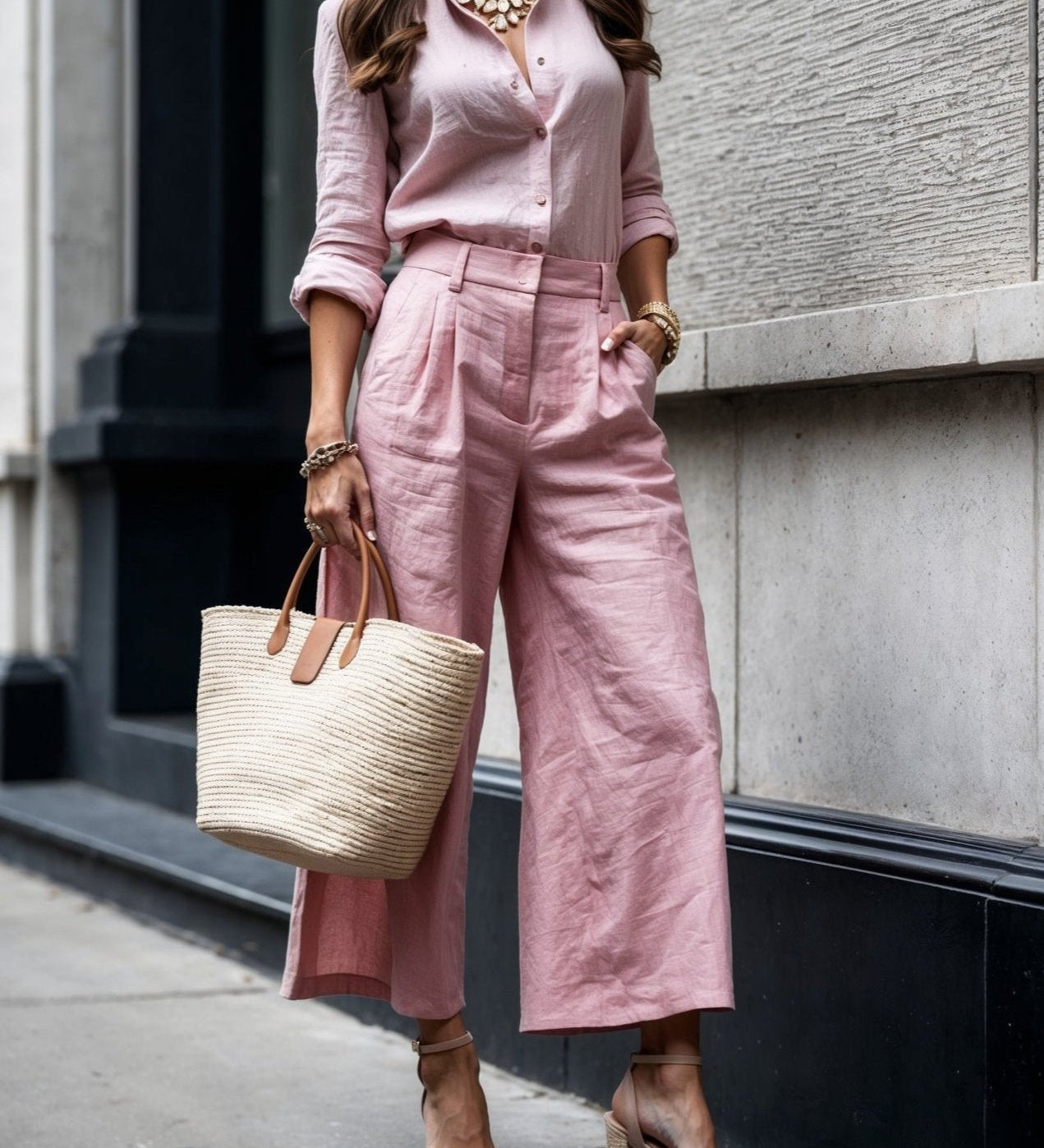 Isadora™ | Vabaaja Chic välimus pehmes roosas