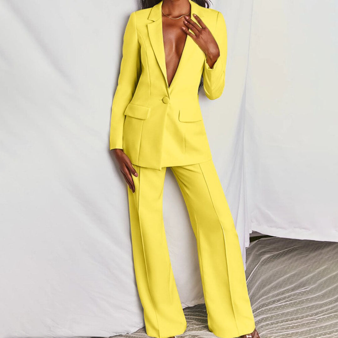 Lara | Elegantne Blazer ja Pükste Komplekt