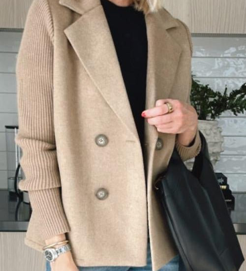 Beatriz™ | Elegantne jakk kootud varrukatega