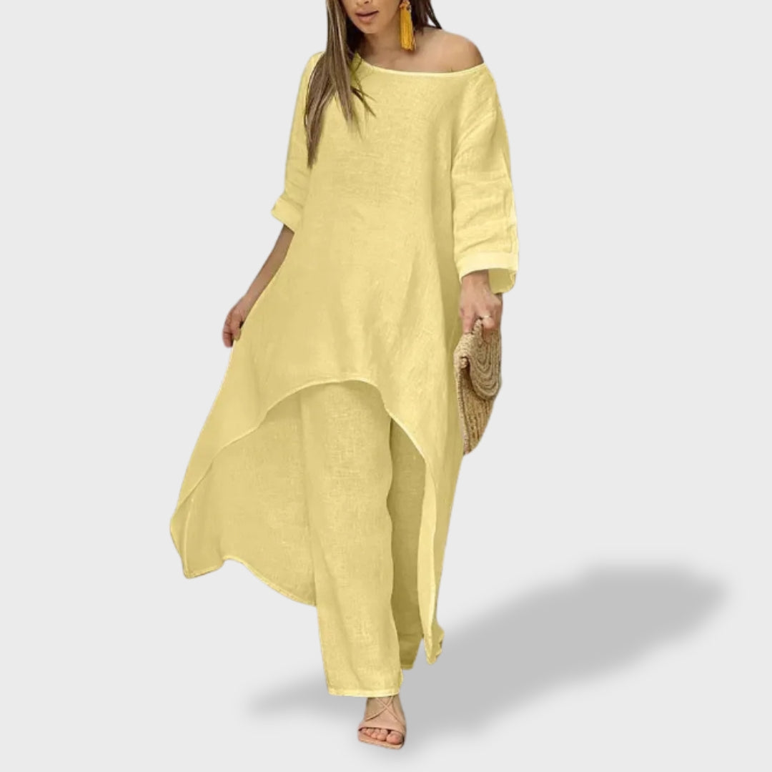 Filipa™ | Kerge Linane Komplekt Puhkuseks