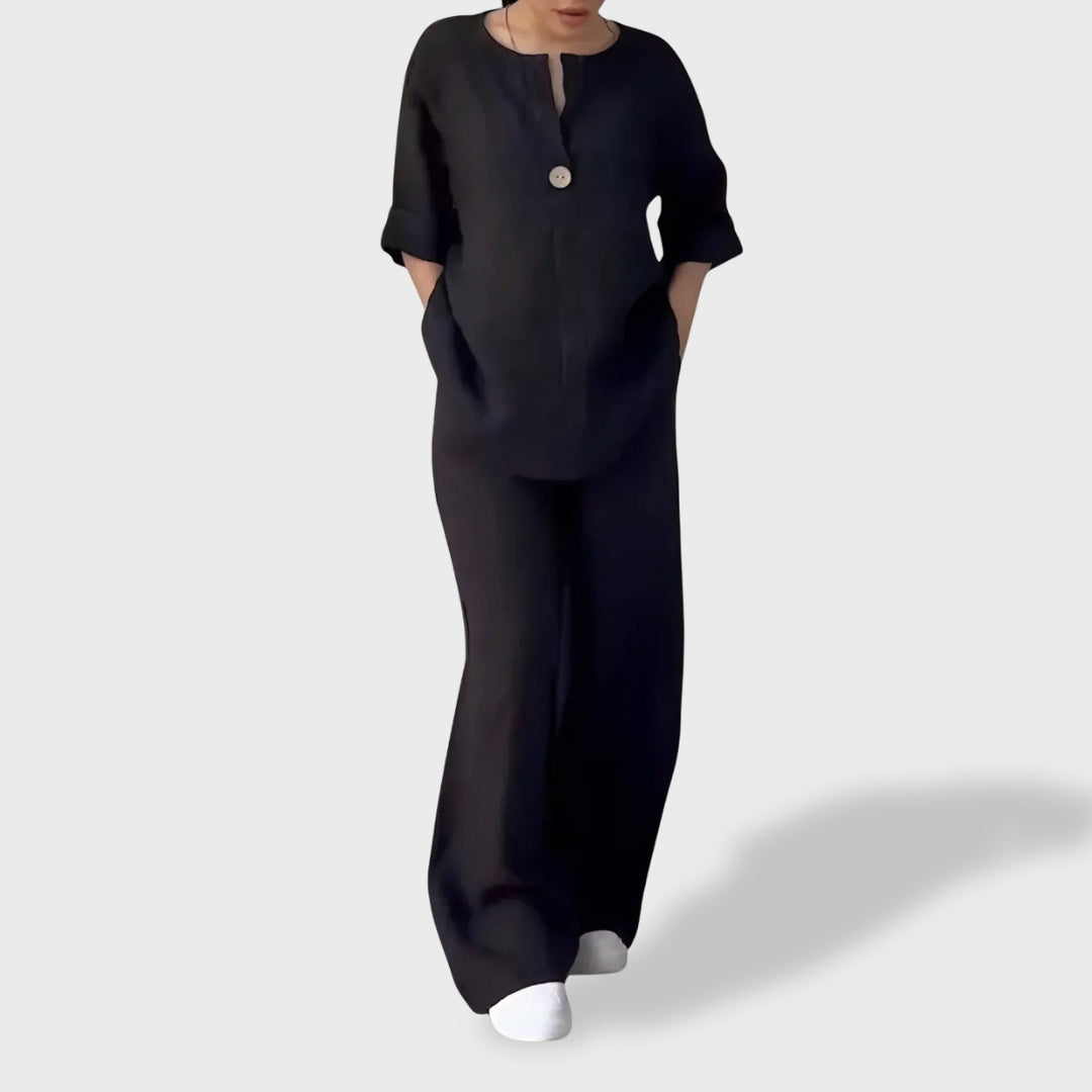 Letícia™ | Kerge Linane Komplekt Suveks