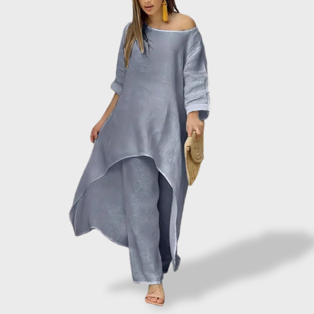 Filipa™ | Kerge Linane Komplekt Puhkuseks