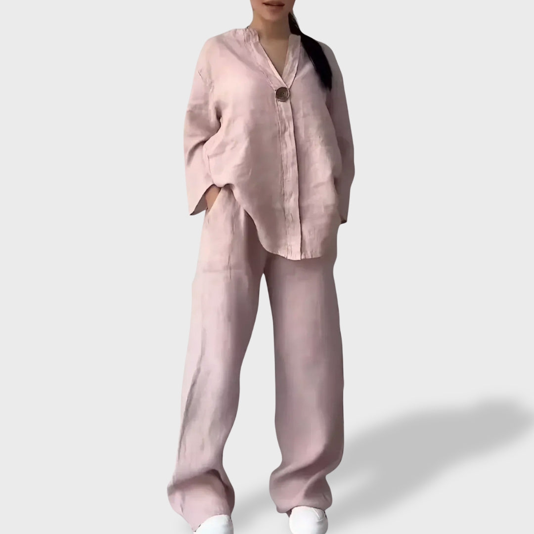 Letícia™ | Kerge Linane Komplekt Suveks
