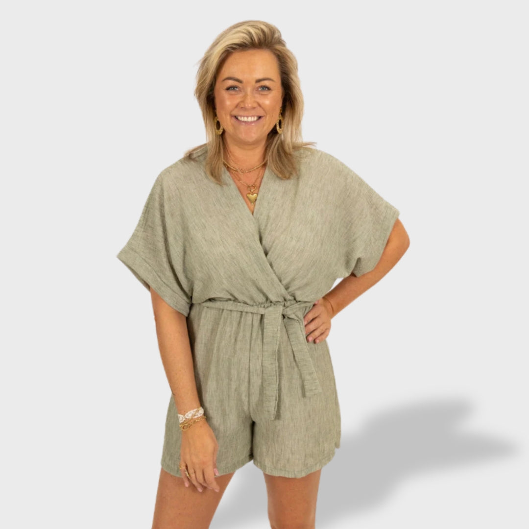 Lara™ | Kerge linane komplekt – 2 osa