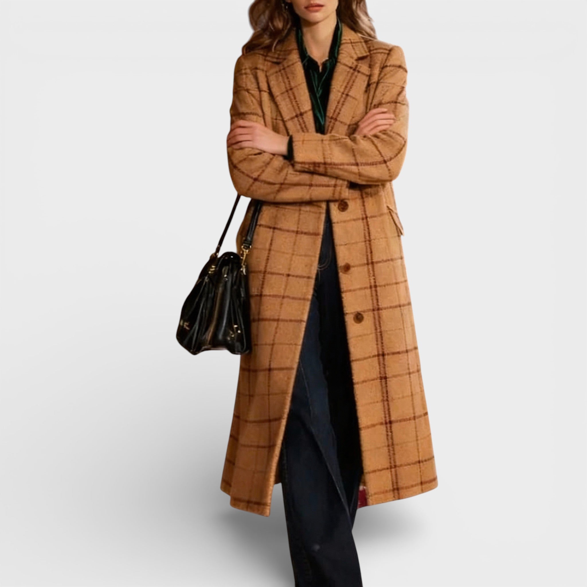 Benita™ | Klassikaline ruuduline mantel
