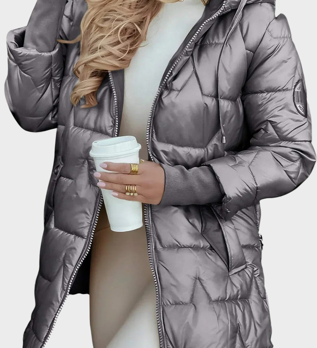 Carmen™ | Elegantne talvemantel kapuutsiga