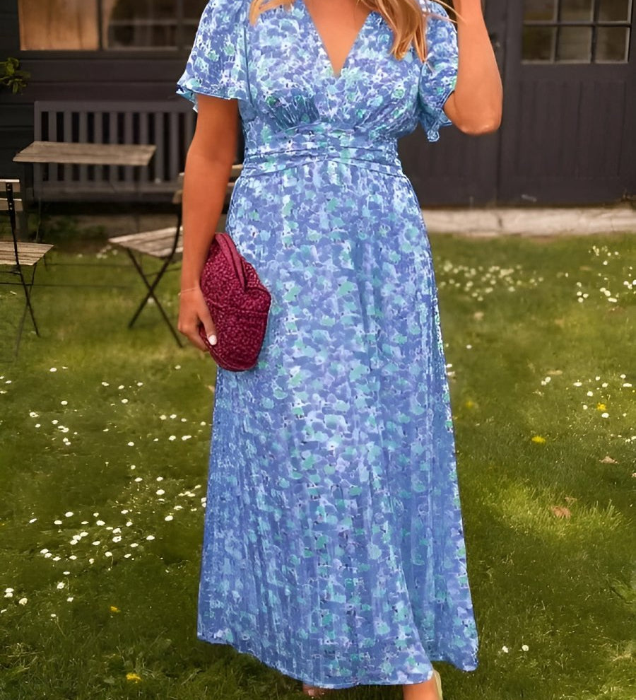 Sandra | Elegantsed maksikleidi V-kaelusega