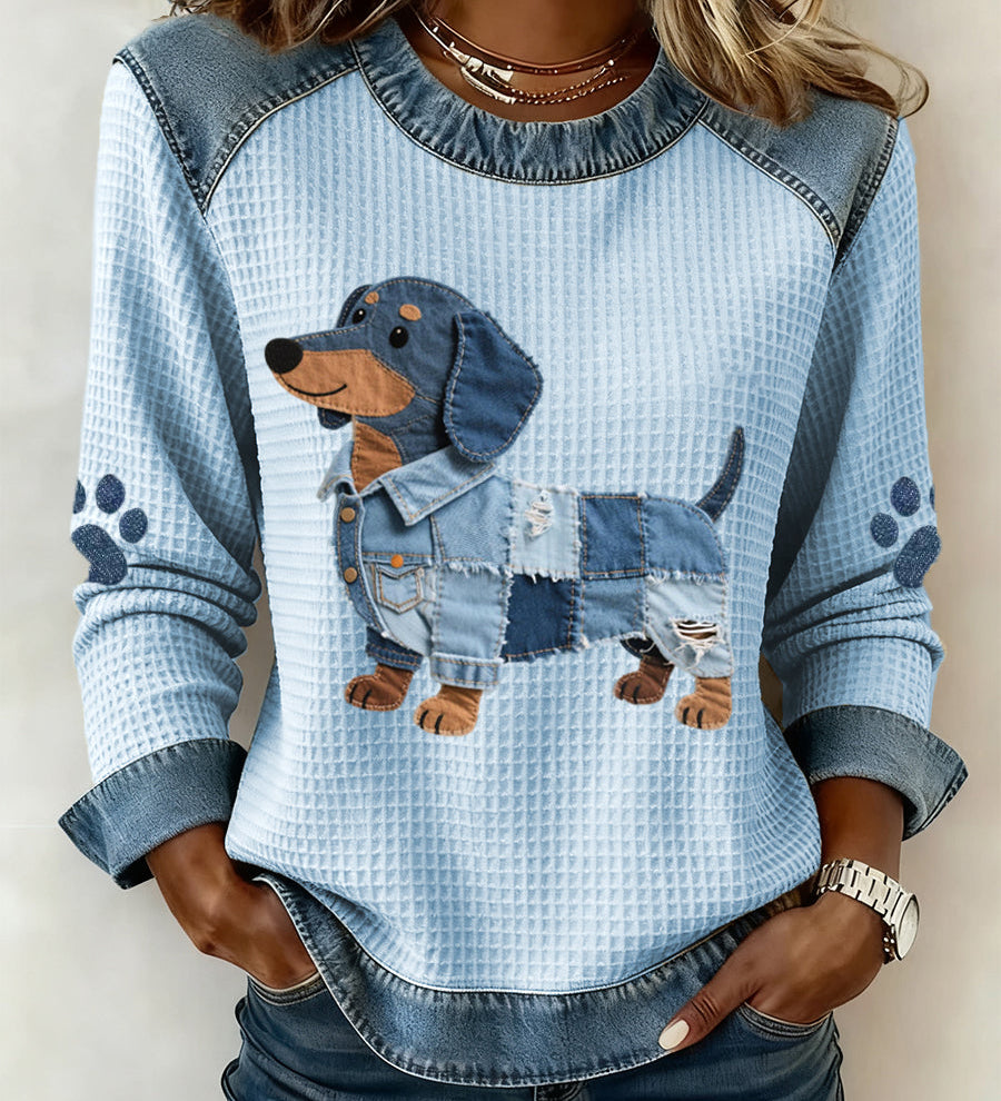 Calyné | Pehme Chiot Doux Patchworki pluus