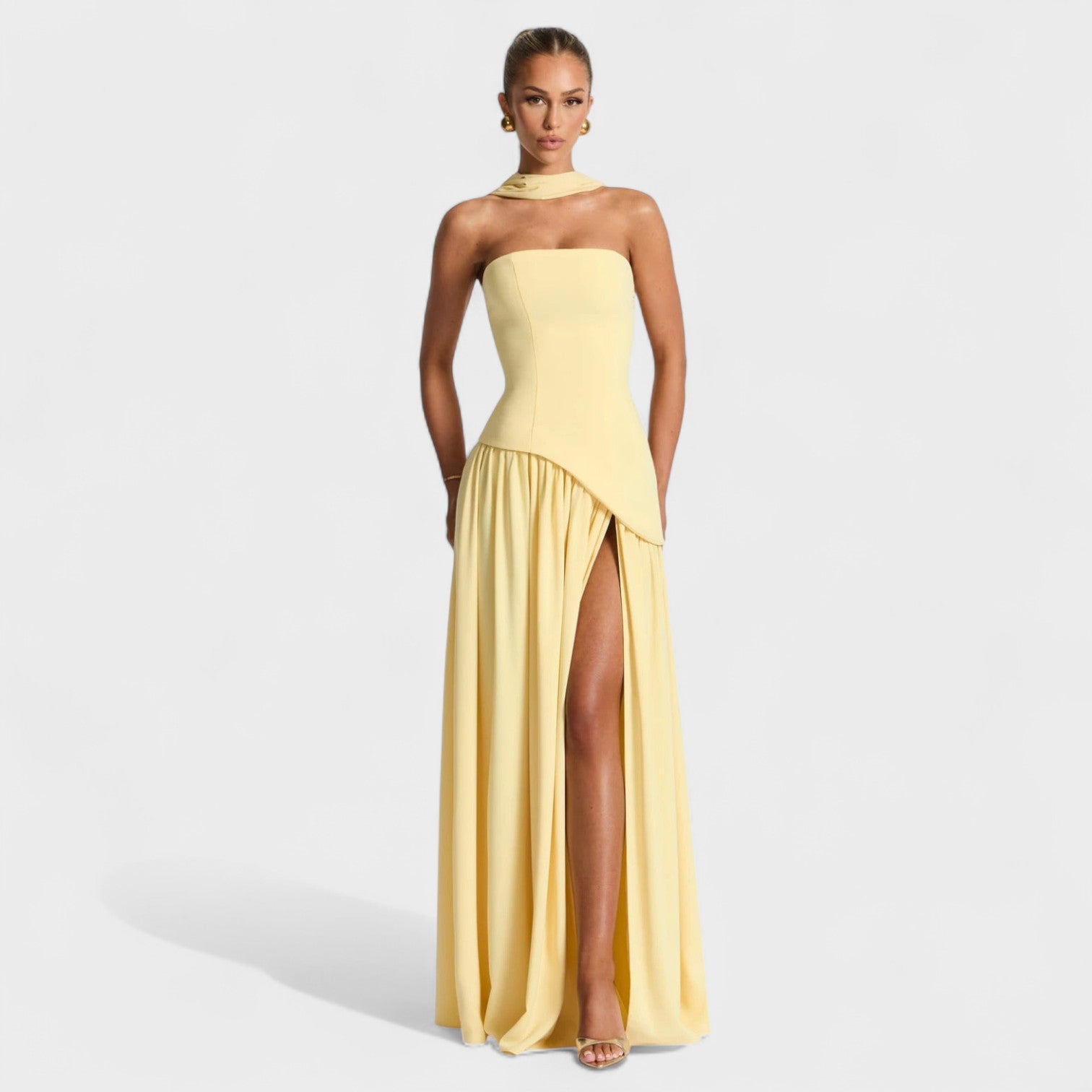 Gala Kleit Leonor - Elegantne Väljaanne